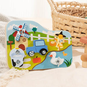 Banc d'<span class=keywords><strong>outils</strong></span> en <span class=keywords><strong>bois</strong></span>, jouets de construction, jouets STEM, pour enfants d'âge préscolaire de 3, 4, 5 ans, cadeau d'anniversaire pour garçon, boîte à <span class=keywords><strong>outils</strong></span> pour enfants avec perceuse - Product Image 2