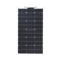Étanche 100 Watt 12V Ultra Flexible Mince Léger Monocristallin ETFE Panneau Solaire 150w 200w 250w 300w 400w 430w 520w