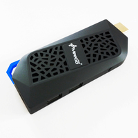 MeeGOpad industrielle T08 Vent 10 VGA type c 3. 1 64G mem faible puissance Z8350 bâton pour la maison et étudiant micro linux mini pc