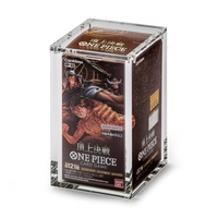 Étui de présentation moderne en acrylique personnalisable et portable pour les boosters One Piece OP-1/OP-2/OP-3 (Japon)