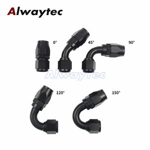 AN4 AN6 AN8 AN10 AN12 AN16 Straight Aluminum Purple Oil Fuel Line <strong>Hose</strong> End Swivel with Alloy <strong>Fitting</strong> - Product Image 6