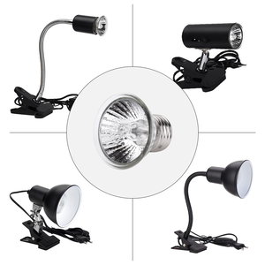 Лампа для рептилий, 25/50/75 Вт, UVA + UVB, 3,0 тепловая лампа для домашних животных, лампочка для черепахи, греющая УФ-лампочки, амфибии, контроль температуры ящериц - Product Image 5