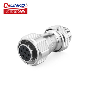 Cnlinko M20 Không Thấm Nước 7 Pin Thông Tư Nối Điện <span class=keywords><strong>7pin</strong></span> Kết Nối Kim Loại - Product Image 4