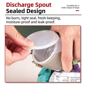 Offerta Speciale: 4 Confezioni <span class=keywords><strong>di</strong></span> Clip Sigillanti per Alimenti - Chiusure Ermetiche per Sacchetti <span class=keywords><strong>di</strong></span> Caffè, Cereali e Snack, Organizzatore per Cucina - Product Image 3