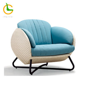 Projet d'hôtel personnalisé luxe mode rond <span class=keywords><strong>oeuf</strong></span> forme rotin mobilier <span class=keywords><strong>de</strong></span> <span class=keywords><strong>jardin</strong></span> ensemble <span class=keywords><strong>de</strong></span> canapés d'extérieur - Product Image 3