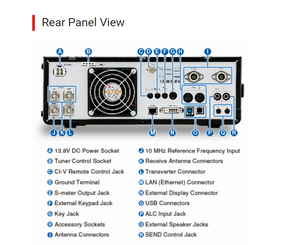 ICOM IC-7610 <span class=keywords><strong>HF</strong></span>/50MHz Émetteurs-récepteurs tous modes IC-7610 longue distance - Product Image 6