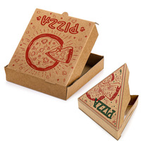 Boîte à pizza en carton ondulé noir personnalisable multi-tailles avec logo, emballage alimentaire jetable, résistant à l'huile, pour livraison à emporter
