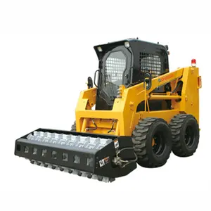 Manufacturer Direct Sale Most Reliable Skid Steer Mini Small Skid Steer Loader With Optional Attachments