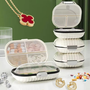 Wholesale Portable 7-Day Mini <b>Pill</b> Box Foldable Travel Organizer with Tablet Storage <b>Case</b> Medicine Dispenser <b>for</b> Medication - Product Image 5