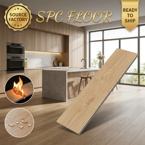 Suelo Laminado de PVC/SPC/WPC de Instalación Rápida e Impermeable para Garajes y Espacios Comerciales - Product Image 1