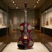 Nouvelle conception de violon artisanal de haute qualité, violon baroque 4/4 avec étui pour les performances et récitals classiques