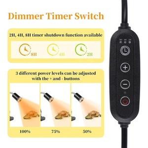 Dimbare Kaars Warmer Lamp <span class=keywords><strong>Timer</strong></span> Dimmer Schakelaar Usa Netsnoer Au Eu Uk Usb Plug Kabel Spot Verlichting Plant Groei Licht - Product Image 3