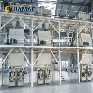 High Efficiency 10-15t/h Dry Mortar Production Line Automatic Ceramic <b>Tile</b> Adhesive Manufacturing Plant Engine Exported China - Product Image 2