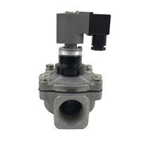 Katup Pulsa Paduan Aluminium RCAC20T4 3/4 Inci, Katup Pulsa Pneumatik 20mm, Katup Jet Pulsa Pilot Jarak Jauh Berulir Sudut Kanan