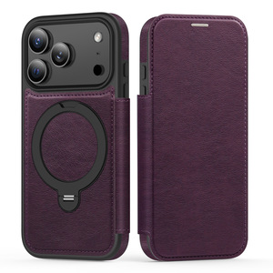 Étui de téléphone antichoc de haute qualité avec portefeuille et support pour <span class=keywords><strong>iPhone</strong></span> 17 16 15 14 13 <span class=keywords><strong>12</strong></span> <span class=keywords><strong>Pro</strong></span> Max - Product Image 4