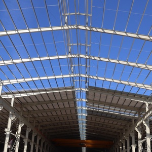 Entrepôt préfabriqué en structure acier sur mesure, économique et durable, pour usine, atelier, hôpital, <span class=keywords><strong>garage</strong></span>, hangar - Product Image 3