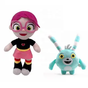 DL1347 Cute 30cm Animation Abby Hatcher Bozzly Rabbit Stuffed Animals Plush Toy