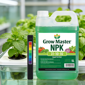 Engrais Grow Master NPK 31-10-10 - Haute teneur en <span class=keywords><strong>azote</strong></span> pour une feuillage luxuriant et une croissance végétative vigoureuse - Product Image 4