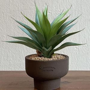 20インチの高級人工アガベ多肉植物、商業用景観、熱帯盆栽、家庭、オフィス、室内装飾用 - Product Image 3