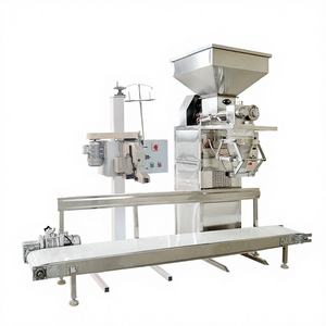 Semi Automatic Twin Auger Wrapping & Filling Machine for Food 20-50kg Industrial Heavy Duty <b>Bag</b> Packaging System - Product Image 1