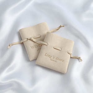 8x10cm Fabricant Personnalisé Petite Boutique Luxe Cadeau de Mariage Bijoux Emballage Sac Chaîne <span class=keywords><strong>Pochette</strong></span> - Product Image 3
