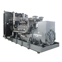 Générateur diesel 800 kVA de type silencieux à châssis ouvert, robuste, avec panneau de commande Smartgen Deepsea, démarrage électrique 24 V CC