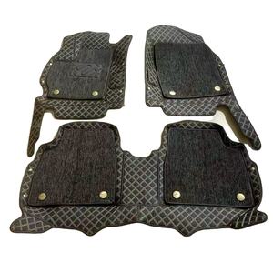 PVCレザーカーマット新デザインカバー敷居高級レザー + コイルフォーチュナーカーマット - Product Image 3