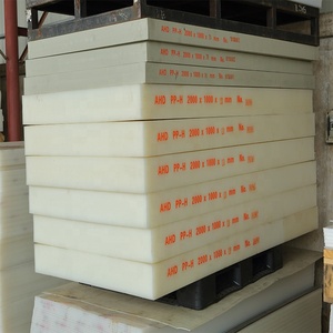 3mm 5mm 12mm 15mm 30mm Polypropylene Copolymer 100% nguyên liệu Trắng/Xám PP tấm nhựa - Product Image 2