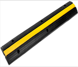 ตัวป้องกันสายเคเบิลแบบยาง 1 ช่อง, ตัวป้องกันสายไฟบนพื้น, ที่ครอบสายเคเบิล - Product Image 2