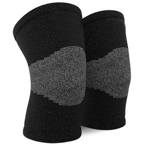 Manchon de genou de Compression en bambou de charbon de bois - Product Image 6