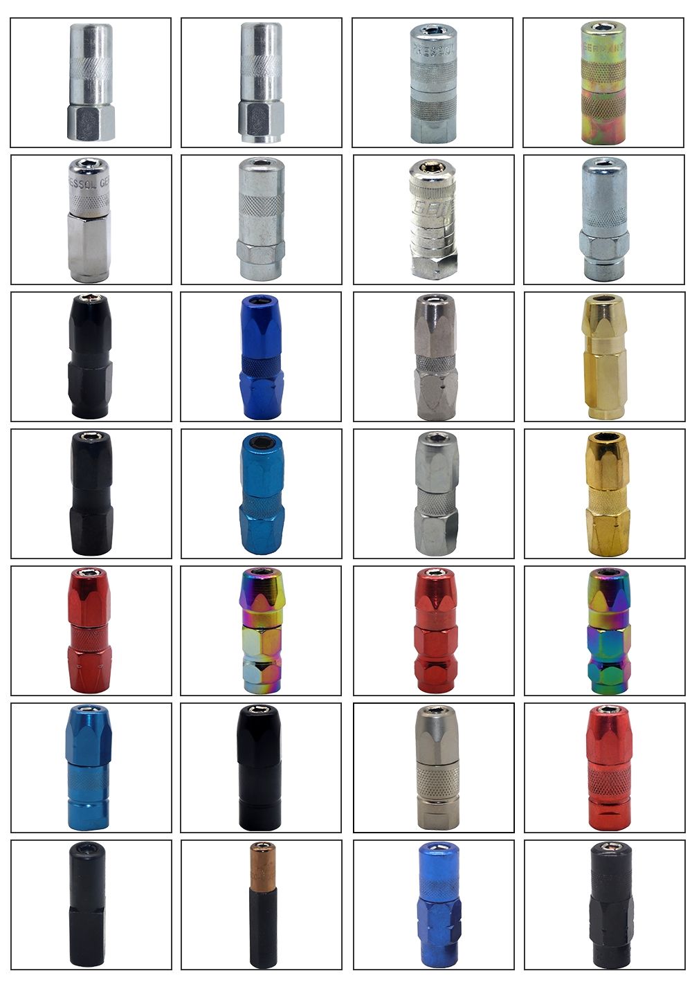 SYD-955 Set Di Accessori Per Pistola Grasso Da 12 Pezzi Include - Foto 12