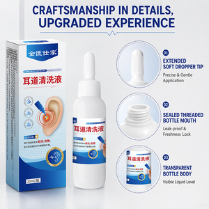 Solución Herbal Portátil para Limpieza de Oídos de 20 ml con 2 Años de Duración, Suaviza la Cera para un Cuidado Diario Cómodo - Product Image 1