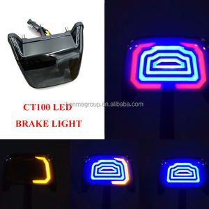 Pièces de rechange pour moto, feux de freinage LED, feux stop, feux arrière pour BAJAJ BOXER CT100 - Product Image 2