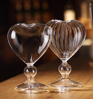 Einzigartige Trinkgläser Großhandel Bleifreies Kristallglas Champagner Hand Craft Kristall Fallschirm Cocktail Glas Cocktail glas