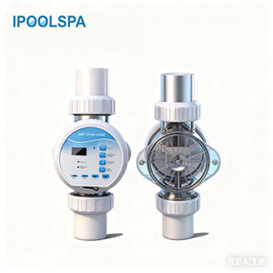 Generador de <span class=keywords><strong>Cloro</strong></span> para Piscinas de Agua Salada con Función de Autolimpieza, Clorador de Sal, Sistema de Cloración por Sal para Piscinas - Product Image 3