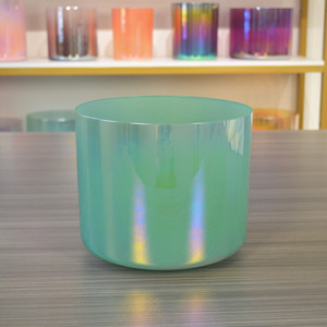 Cuenco Espiritual HF, Cuenco de Cristal de Cuarzo con Luz Cósmica Esmeralda, Baño de Sonido Curativo, Cuenco de Sonido de Cristal Alquímico para Meditación - Product Image 3