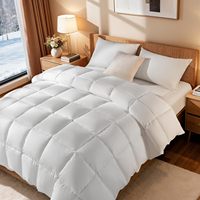 Couette en duvet de plumes de canard et d'oie blanches de qualité supérieure Joytex Hotel Collection pour toutes les saisons