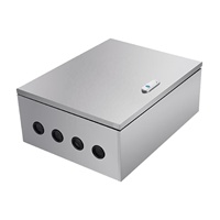 Boîtiers en acier inoxydable sur mesure, panneaux électriques, boîtes de distribution métalliques, boîtiers métalliques étanches, boîtiers métalliques Nema 4