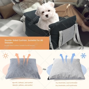 Meilleures ventes : <span class=keywords><strong>Siège</strong></span> <span class=keywords><strong>auto</strong></span> pour <span class=keywords><strong>chien</strong></span> en coton PP, imperméable, niche de transport portable - Product Image 3