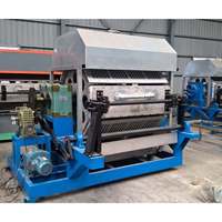 Machine de moulage de pulpe de recyclage personnalisable à bas prix plateau à oeufs faisant la machine pour la fabrication