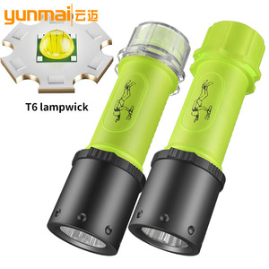 Linterna de Buceo Yunmai T6 5W LED Recargable Tipo C, Luz Nocturna Subacuática Profesional - Product Image 1