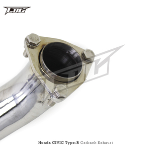 Sistema de Escape Catback Valvetronic Personalizado para <span class=keywords><strong>Honda</strong></span> <span class=keywords><strong>CIVIC</strong></span> <span class=keywords><strong>Type</strong></span> <span class=keywords><strong>R</strong></span>/<span class=keywords><strong>Type</strong></span>-<span class=keywords><strong>R</strong></span> 2.0T 2017-2023, Tubos de Escape Deportivos de Acero Inoxidable - Product Image 4