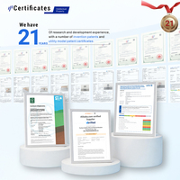Bureau d'ordinateur modulaire 2-en-1 avec étagère et panneau perforé, poste de travail industriel gain de place, ensemble d'étagères de bureau multifonctionnel