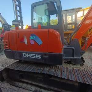 Low Price Dh55 <b>Small</b> Excavator Dh55 Doosan Used Excavator Machine DH55 DX60 Used Digger Excavators in Good Condition in Stock - Product Image 5