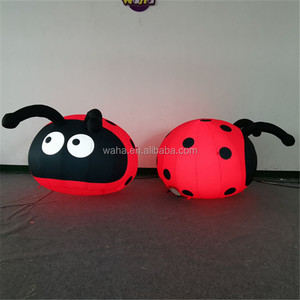 Coccinella Gonfiabile Gigante Rossa per Decorazioni Festive - Product Image 1