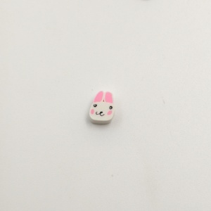 1 kg/sac – Tranches de pâte polymère en forme de lapin <span class=keywords><strong>rose</strong></span> personnalisables, directement de l'usine, pour la décoration d'ongles DIY - Product Image 5