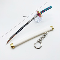 Design de mode Offre Spéciale japonais Anime démon tueur couteau modèle pendentif porte-clés en métal