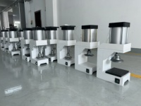 Cortadora Neumática de Alta Precisión para Muestras, Máquina Perforadora de Muestras de Goma y Plástico para Pruebas de Materiales de Laboratorio