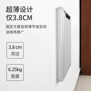 Concealed <b>Folding</b> Shoe <b>Stool</b> Wall Mounted Ultra Thin 3.8Cm Thickness 6.25Kg Weight For Entryway Home Use - Product Image 1