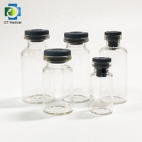 Usine! Petit flacon tubulaire en verre borosilicaté neutre de 10ml